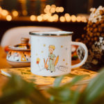 Caneca O Pequeno Principe Esmaltada