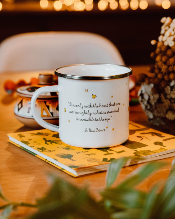 Caneca O Pequeno Principe Esmaltada